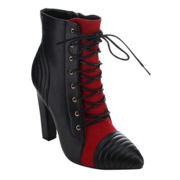 Shoes - Red stylish Bootie